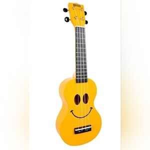 Mahalo U Smile Soprano Ukelele Yellow